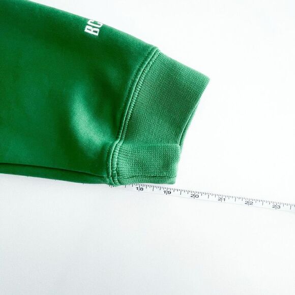 BC Ethic Y2K Mens Full Zip Jacket Mock Neck Green Medium - Picture 7 of 7